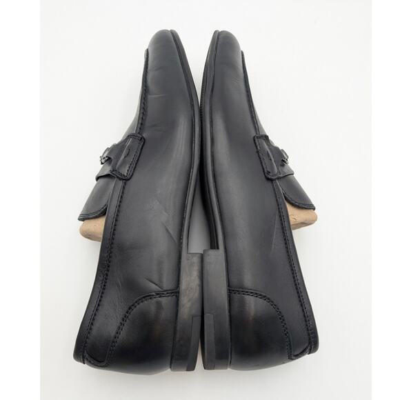 Nordstrom Cooper Bit Loafer Shoes Slip-On Men's Black Size US11M EU44 - Picture 11 of 11